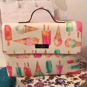 Kate Spade Ice Cream makeup bag